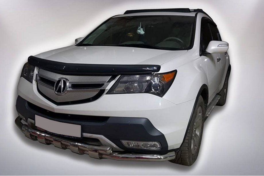 Acura MDX 2007-2013 гг. Передняя Защита B1-47 (Нержавейка) Фото 2
