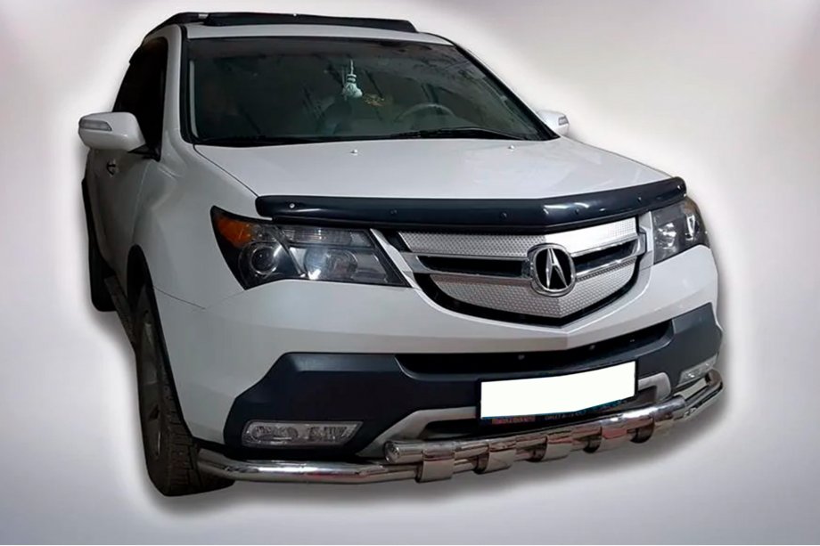 Acura MDX 2007-2013 гг. Передняя Защита B1-47 (Нержавейка) Image
