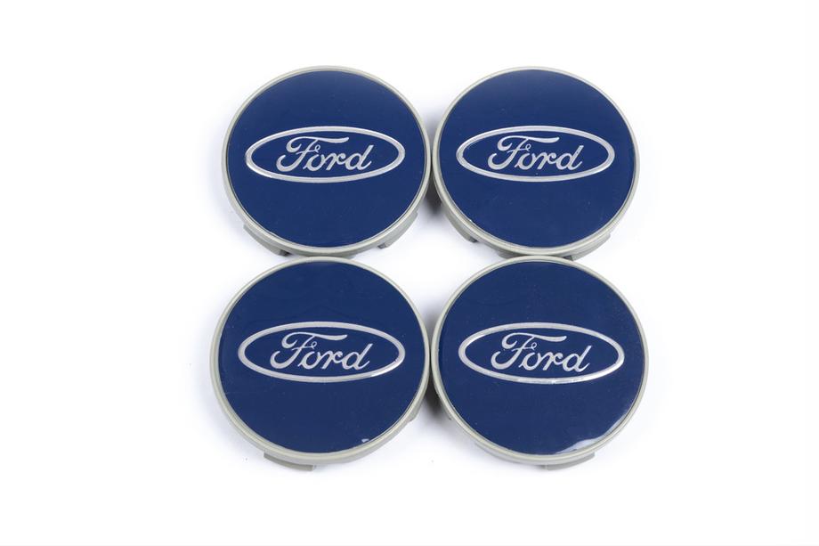 Ford Колпачки на диски 69/64мм синие (4 шт) Фото 2