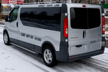 Renault Trafic 2001–2015 гг. Боковые пороги X5-тип (2 шт, алюминий) фото 7