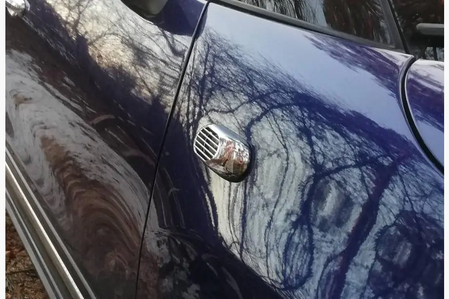 Fiat 500/500L 2013-2022 гг. Решетка на боковой повторитель Овал (2 шт, ABS) Image