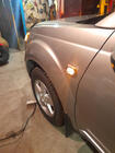Mitsubishi Outlander 2006-2012 гг. Решетка на боковой повторитель Овал (2 шт, ABS) фото 3