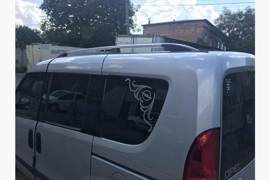 Fiat Doblo II 2010-2022 гг. Распродажа!!! Рейлинги Серый Металлик Макси база Фото 6