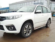 Chery Tiggo 3 2005- гг. Боковые Подножки Premium (2 шт., Нержавейка) фото 1