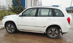 Chery Tiggo 3 2005- гг. Боковые Подножки Premium (2 шт., Нержавейка) фото 3
