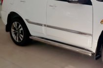 Chery Tiggo 3 2005- гг. Боковые трубы (2 шт., нержавейка) фото 1