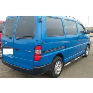 Боковые трубы (2 шт., нержавейка) Toyota HiAce фото 2