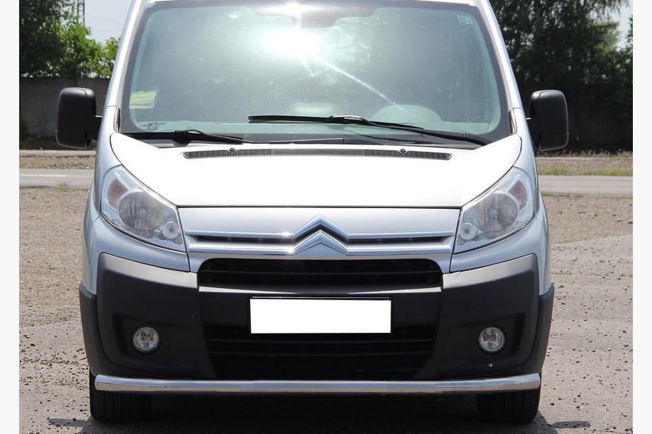 Citroen Jumpy 2007–2017 гг. Передняя защита ST008 (нержавейка) Image