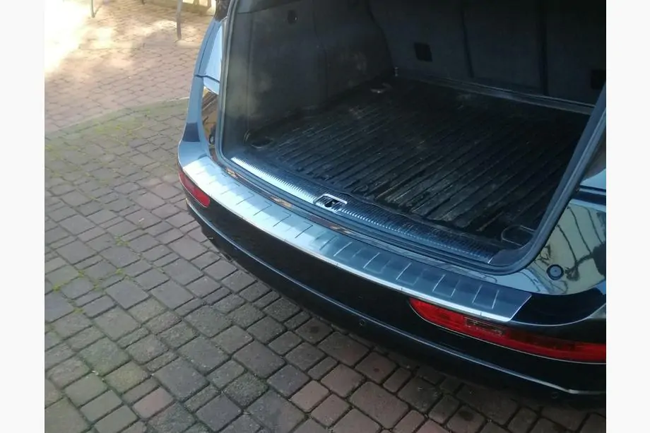 Audi Q5 2008-2017 гг. Накладка на задний бампер OmsaLine (нержавейка) Image