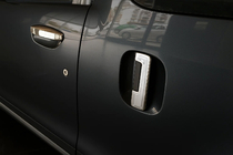 Dacia Dokker 2013-2022 гг. Хромированные Накладки на Ручки (4 шт., Нержавейка) Carmos - Турецкая Нержавеющая Сталь фото 1