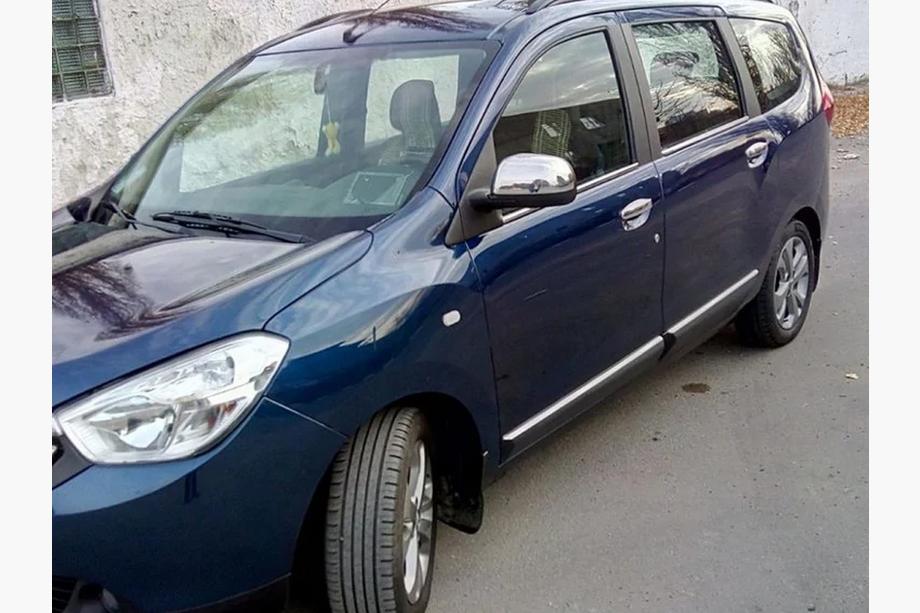 Dacia Lodgy 2012-2022 гг. Хромированные Накладки на Ручки (4 шт., Нержавейка) Фото 2