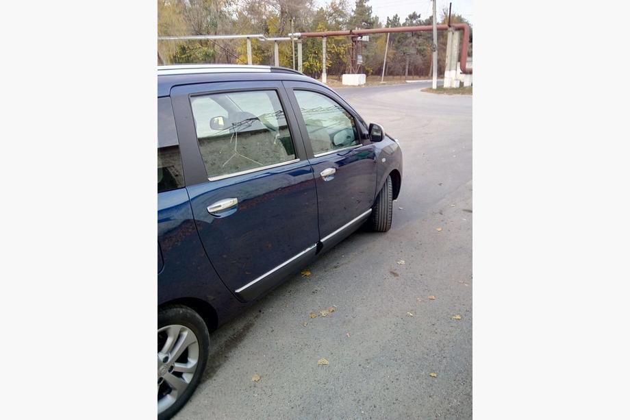 Dacia Lodgy 2012-2022 гг. Окантовка окон Нержавеющая сталь (4 шт.) Фото 8
