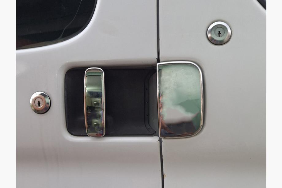 Citroen Berlingo 1996-2008 гг. Хромированные Накладки на Ручки (Нержавейка) Фото 1