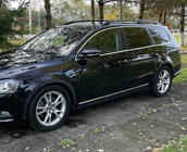 Volkswagen Passat B7 2012-2015 гг. Накладки на арки SD/SW (4 шт, черные, ABS) фото 1