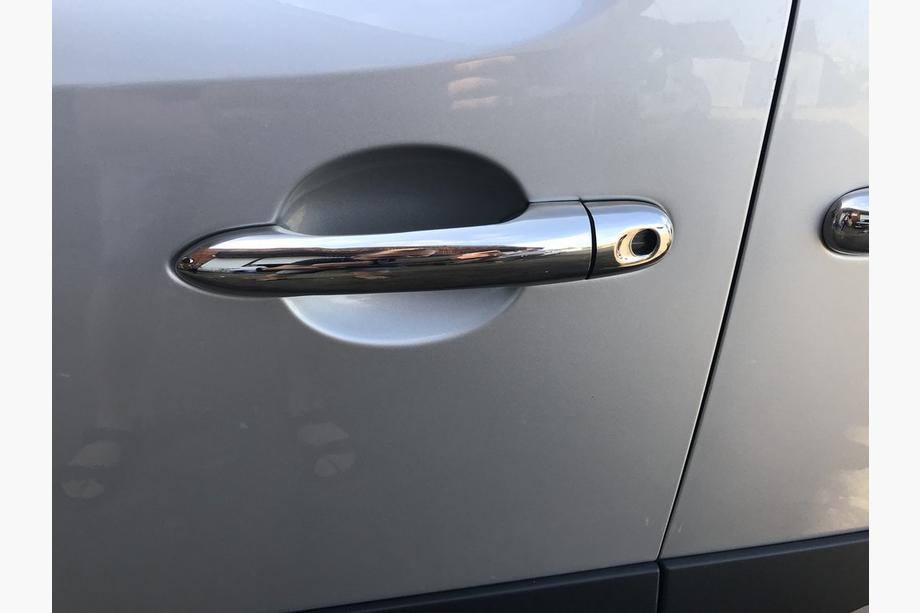 Mercedes Citan 2013-2021 гг. Накладки на дверные ручки из нержавеющей стали 3 шт, OmsaLine - Итальянская Нержавейка Фото 2