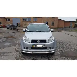 Передняя защита ST014 (нержавейка) Daihatsu Terios 2006-2017 гг. фото 4