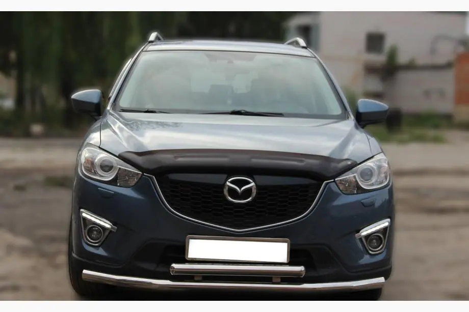 Mazda CX-5 2012-2017 гг. Передняя защита ST014 (нержавейка) Image