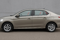 Peugeot 301 2012- гг. Окантовка окон Нержавейка фото 10