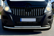 Renault Master 2011-2023 гг. Передняя защита ST014 (нержавейка) фото 1
