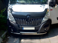 Renault Master 2011-2023 гг. Передняя защита ST014 (нержавейка) фото 5
