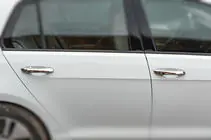 Volkswagen Golf 7/E-Golf 2012-2020 гг. Хромированные Накладки на Ручки Дверей (4 шт, Нержавейка) фото 2