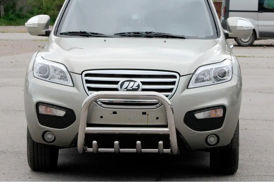 Lifan X60 2011- гг. Кенгурятник QT006 (нерж. сталь) Image