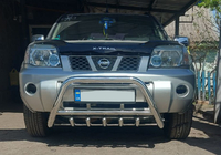 Nissan X-trail T30 2002-2007 гг. Кенгурятник QT006 (нерж. сталь) фото 2