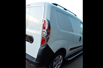 Opel Combo 2012-2018 гг. Окантовка на задние фонари (2012-2015, 2 шт, пластик) фото 3