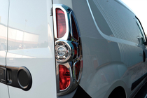 Opel Combo 2012-2018 гг. Окантовка на задние фонари (2012-2015, 2 шт, пластик) фото 7