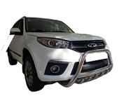 Chery Tiggo 3 2005- гг. Кенгурятник WT003 (нержавейка) фото 2