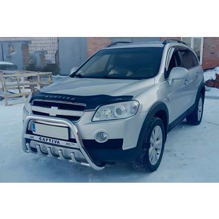 Кенгурятник WT004 Нержавейка Chevrolet Captiva 2006-2019 гг. фото 1