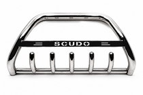 Fiat Scudo 1996-2007 гг. Кенгурятник WT004 Нержавейка фото 1