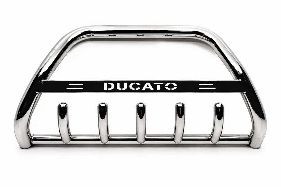 Fiat Ducato 2006-2025 гг. Кенгурятник WT004 Нержавейка Image