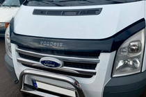Ford Transit 2000–2014 гг. Кенгурятник WT004 Нержавейка фото 3