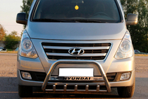 Hyundai H300, H1, Starex 2008-2020 гг. Кенгурятник WT004 Нержавейка фото 1