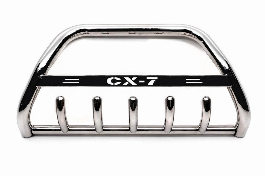 Mazda CX-7 2006-2012 гг. Кенгурятник WT004 Нержавейка Image