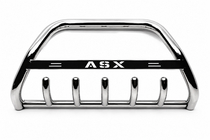 Mitsubishi ASX 2010-2023 гг. Кенгурятник WT004 Нержавейка фото 1