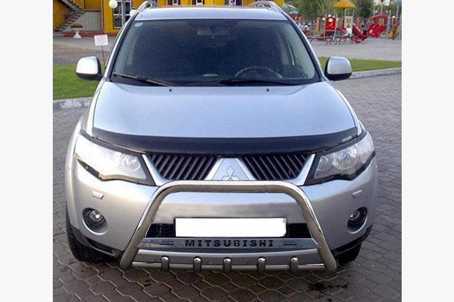 Mitsubishi Outlander 2006-2012 гг. Кенгурятник WT004 Нержавейка Image