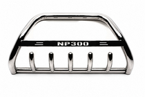 Nissan NP300 1999-2015 гг. Кенгурятник WT004 Нержавейка фото 1