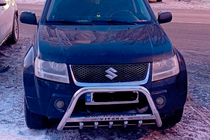 Suzuki Grand Vitara 2005-2017 гг. Кенгурятник WT004 Нержавейка фото 9