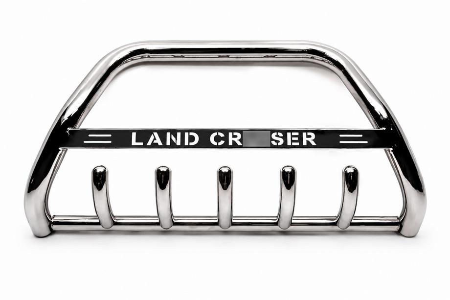 Toyota Land Cruiser 200 2007-2021 гг. Кенгурятник WT004 Нержавейка Image