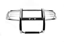 Toyota Land Cruiser Prado 120 2002-2009 гг. Кенгурятник Libao (нержавейка) фото 3