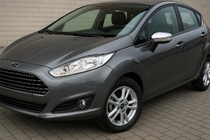 Ford Fiesta 2008-2017 гг. Хромированные Накладки на Зеркала (2 шт.) Carmos - Турецкая Нержавеющая Сталь фото 1