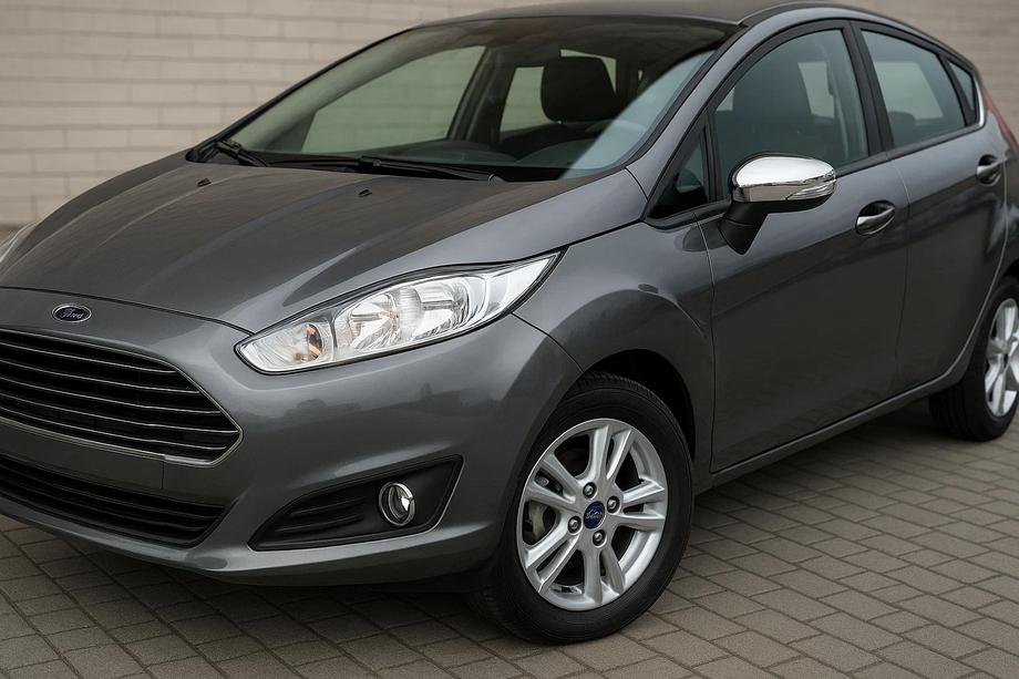 Ford Fiesta 2008-2017 гг. Хромированные Накладки на Зеркала (2 шт.) Carmos - Турецкая Нержавеющая Сталь Image