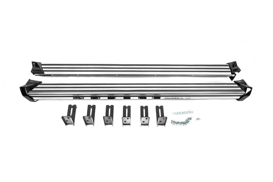 Mercedes G class W463 1990-2018 гг. Боковые Подножки OEM (2 шт., Алюминий) Фото 2