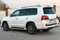Toyota Land Cruiser 200 2007-2021 гг. Ветровики 11см (4шт, HIC) фото 12