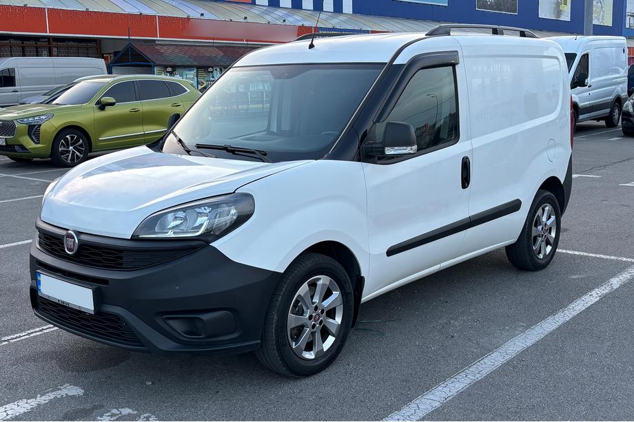 Fiat Doblo II 2010-2022 гг. Рейлинги Skyport (черные) Image