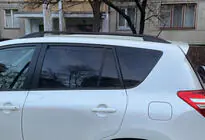 Toyota Rav 4 2006-2013 гг. Рейлинги Skyport (черные) фото 7