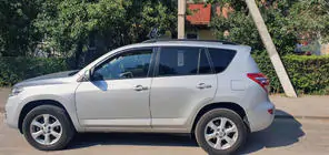 Toyota Rav 4 2006-2013 гг. Рейлинги Skyport (черные) фото 3