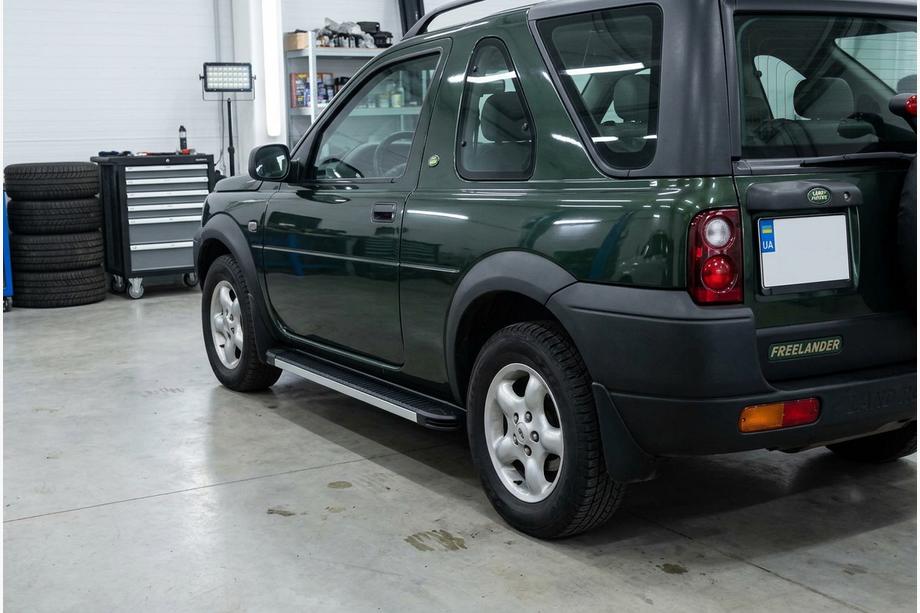Land Rover Freelander I 1997-2006 гг. Боковые Подножки Maya V1 (2 шт., Алюминий) Image